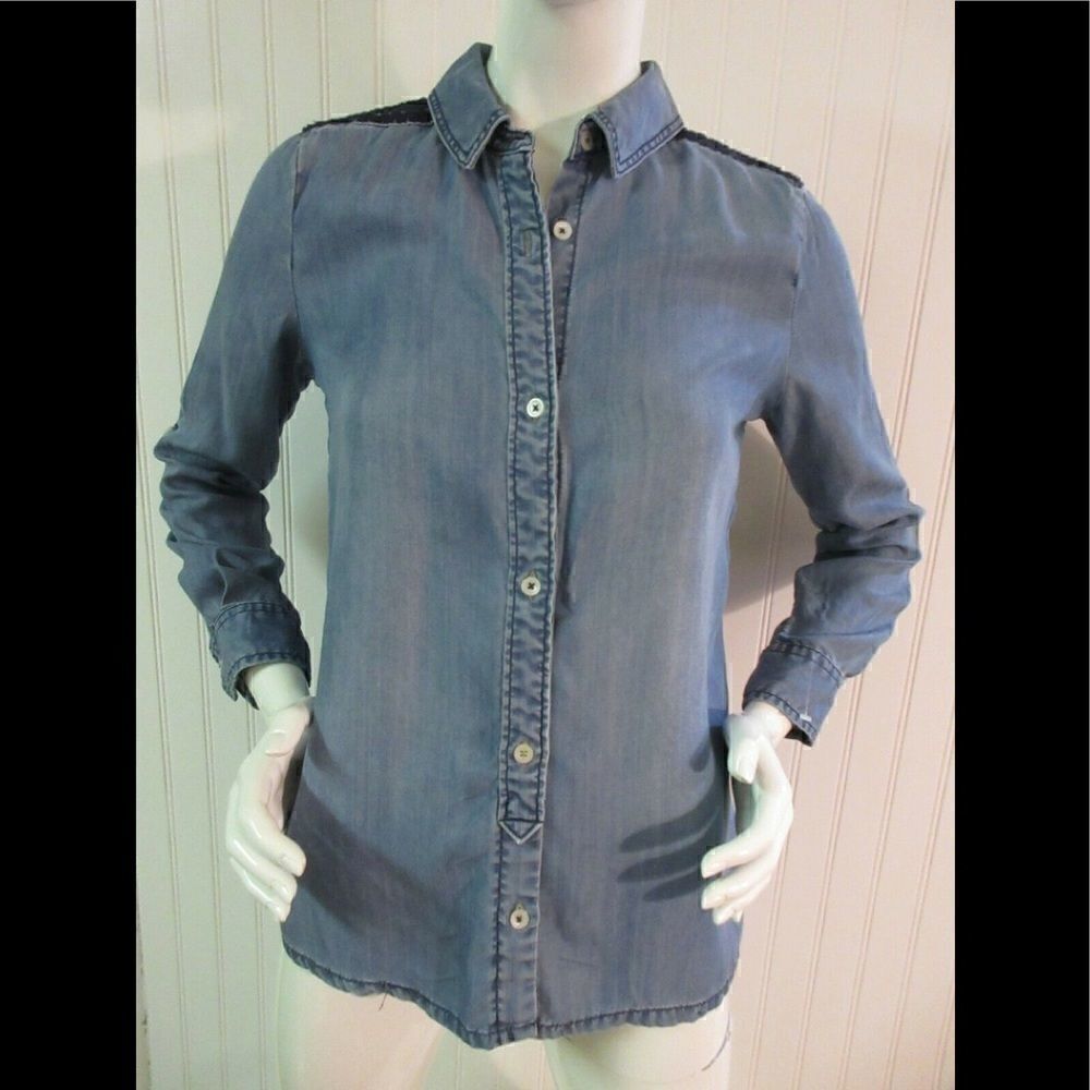 Anthropologie blouse by Holding Horses XS